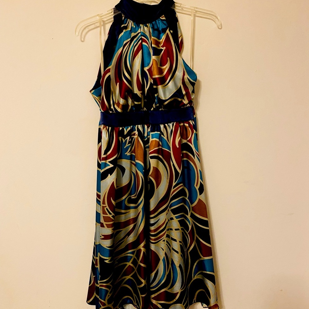 3 FOR $15!!! Forever 21 Gorgeous Silky Jewel-Tone Halter Dress